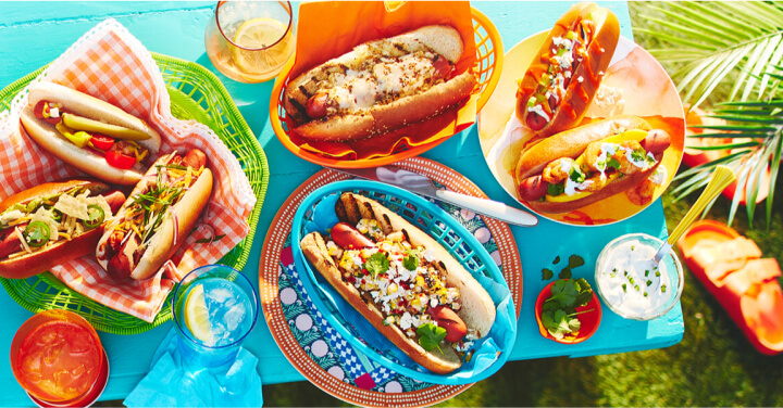 7 façons de mettre en vedette les hot-dogs